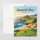 Carte Postale Baie espagnole États-Unis (Devant / Derrière)