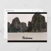 Carte Postale baie longue (Devant / Derrière)