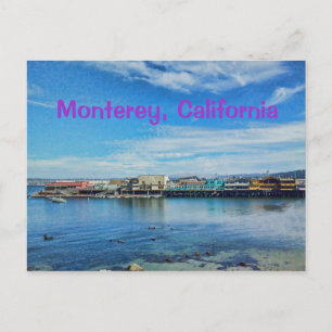 Carte Postale Baie pittoresque de Monterey au quai