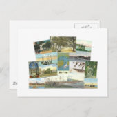 Carte Postale Baie Saint-Louis Collage (Devant / Derrière)