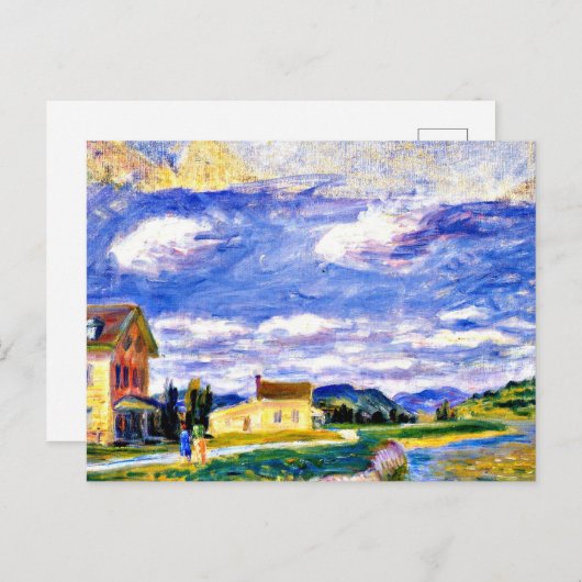 Carte Postale Baie St. Paul, Québec par William James Glacken (Devant / Derrière)