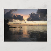 Carte Postale Baie Sunset (Devant)