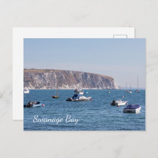 Carte Postale Baie Swanage (Devant / Derrière)