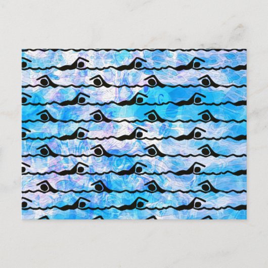 CARTE POSTALE BAIGNADE (Devant)