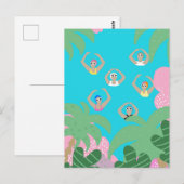 Carte Postale Baigneurs artistiques | Illustration de natation a (Devant / Derrière)