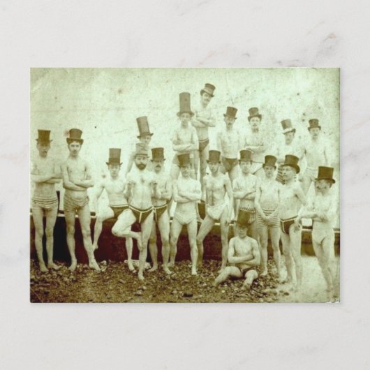 Carte Postale Baigneurs messieurs (Devant)