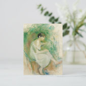 Carte Postale Baigneuse en Chemise | Berthe Morisot (Debout devant)