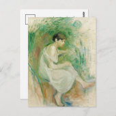Carte Postale Baigneuse en Chemise | Berthe Morisot (Devant / Derrière)