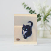 Carte Postale Baignoire Temps de lecture (Debout devant)