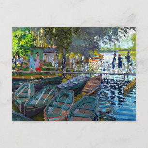 Carte Postale Baignoires à La Grenouillere Claude Monet
