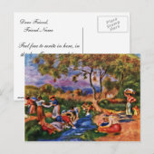 Carte Postale Baignoires De Pierre-Auguste Renoir (Meilleure Qua (Devant / Derrière)