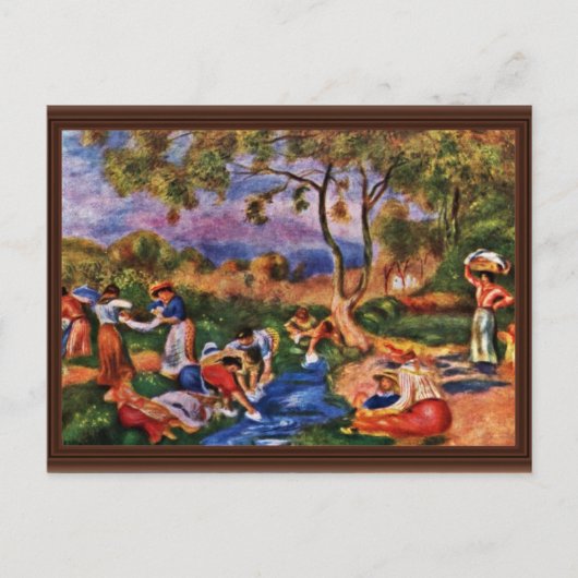 Carte Postale Baignoires De Pierre-Auguste Renoir (Meilleure Qua (Devant)