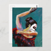 Carte Postale Bailan de los Muertos (Devant / Derrière)