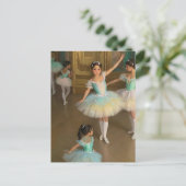 Carte Postale Bailarinas esperando para actuar (Debout devant)