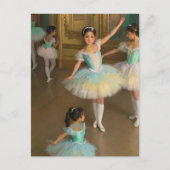 Carte Postale Bailarinas esperando para actuar (Devant)