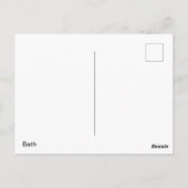 Carte Postale Bain (Dos)