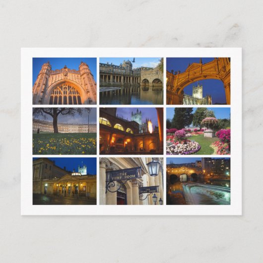 Carte Postale Bain (Devant)