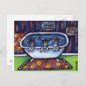 Carte Postale Bain de fer (Devant / Derrière)