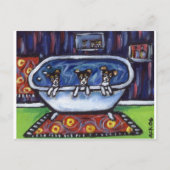 Carte Postale Bain de fer (Devant)