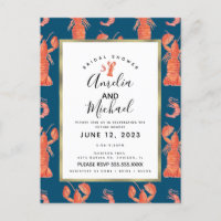 Bain de mariage I homard crevette écrevisse aquare