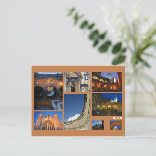Carte Postale Bain multi-image (Debout devant)
