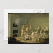 Carte Postale Bain russe, 1825 (Devant / Derrière)