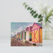 Carte Postale Bains De Mer Peints (Debout devant)
