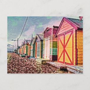 Carte Postale Bains De Mer Peints