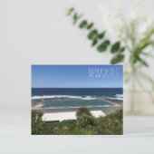 Carte Postale bains océaniques merewether (Debout devant)