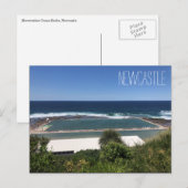 Carte Postale bains océaniques merewether (Devant / Derrière)