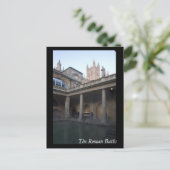 Carte Postale Bains Romains, Bain, Angleterre (Debout devant)