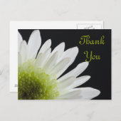 Carte Postale Baise blanche sur Merci noir (Devant / Derrière)