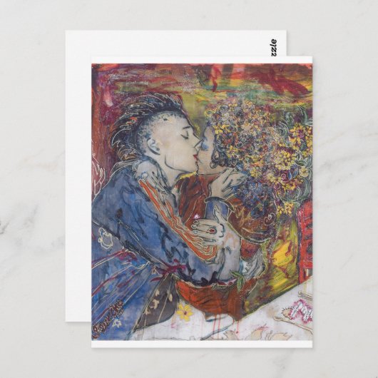 Carte Postale "Baiser" (Devant / Derrière)