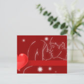 Carte Postale Baiser (Debout devant)