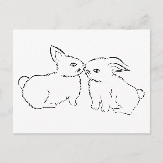 Carte Postale Baiser (Devant)