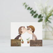 Carte Postale Baiser (Debout devant)