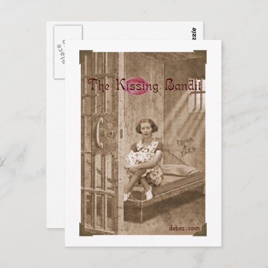 Carte Postale Baiser Bandit (Devant / Derrière)