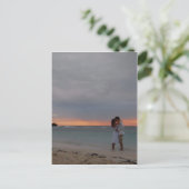 Carte Postale baiser de plage (Debout devant)