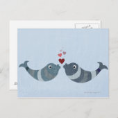 Carte Postale Baiser de poisson (Devant / Derrière)