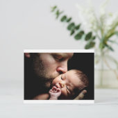 Carte Postale Baiser du père (Debout devant)