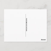 CARTE POSTALE BAISER LÈVRES ROUGES BOUCHE (Dos)