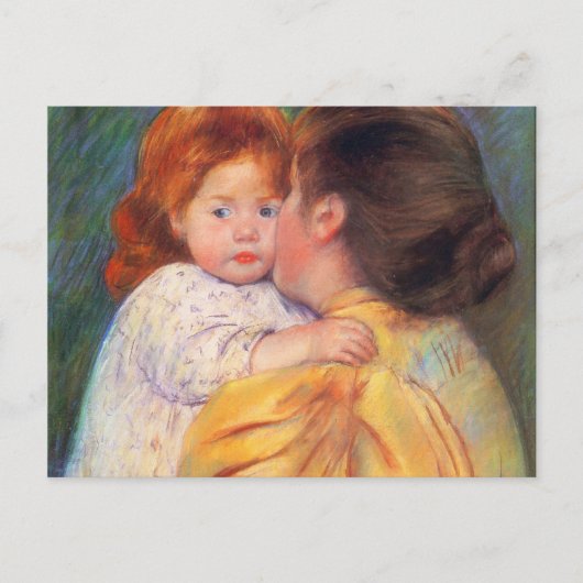 Carte Postale Baiser maternel, Mary Cassatt (Devant)