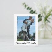 Carte Postale Baiser Sailor, Sarasota, FL (Debout devant)