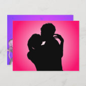 Carte Postale Baiser silencieux (Devant / Derrière)