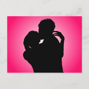 Carte Postale Baiser silencieux