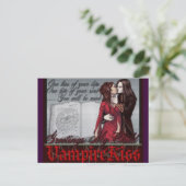 Carte Postale baiser vampire (Debout devant)