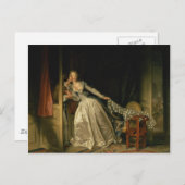 Carte Postale Baiser volé - Fragonard (Devant / Derrière)