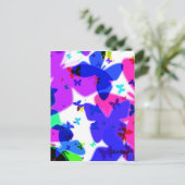 Carte Postale Baisers à papillon (Debout devant)