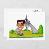 Carte Postale Baisers de France SARKOZY (Devant / Derrière)