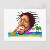 Carte Postale Baisers de Jamaïque BOB (Devant)